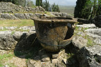 Jarre contenant l'eau lustrale