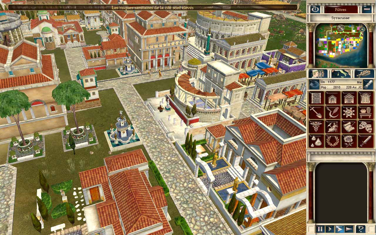 caesar iv city layout