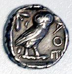 t�tradrachme d'Ath�nes