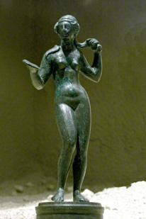 Statuette de Vnus en bronze