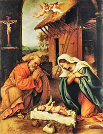 Nativit par Lorenzo Lotto